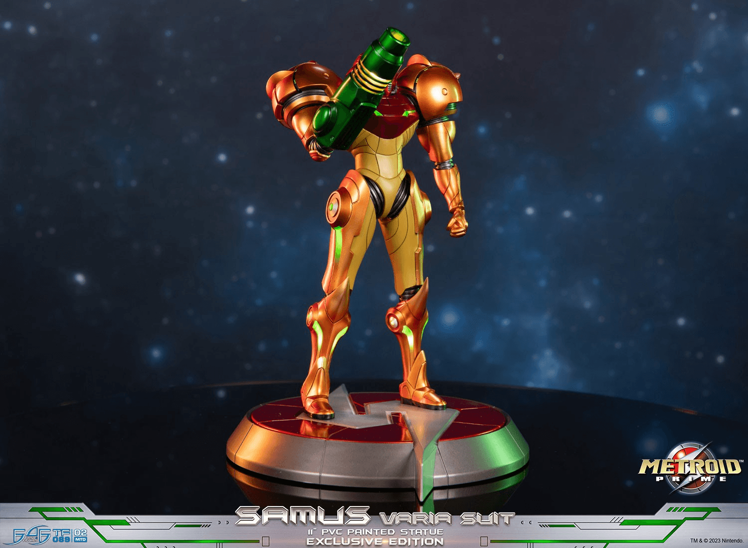 F4FMSVSCO Metroid Prime - Samus Varia Suit PVC Statue [Collector's Edition] - First 4 Figures - Titan Pop Culture
