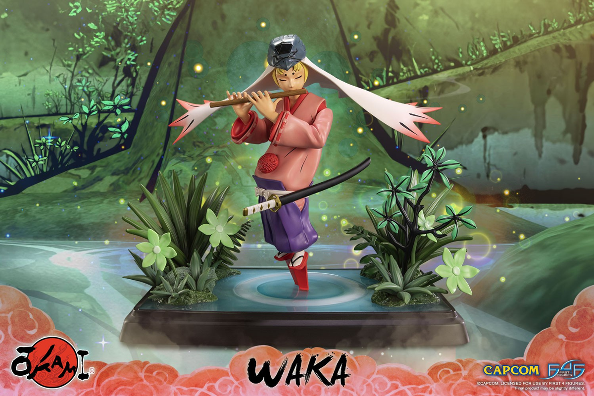 F4FOKAWKST Okami - Waka Statue - First 4 Figures - Titan Pop Culture