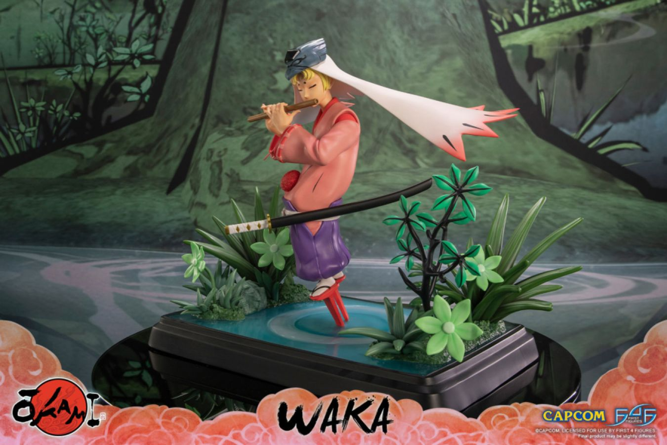 F4FOKAWKST Okami - Waka Statue - First 4 Figures - Titan Pop Culture