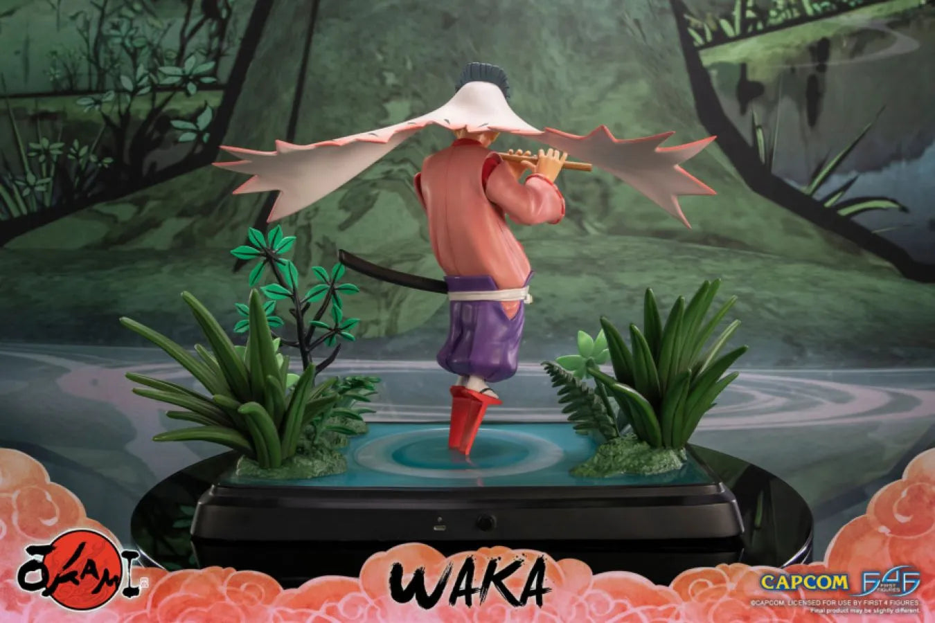 F4FOKAWKST Okami - Waka Statue - First 4 Figures - Titan Pop Culture