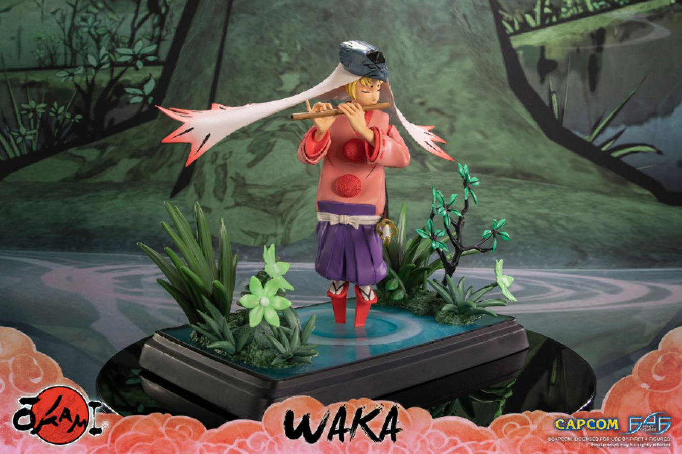 F4FOKAWKST Okami - Waka Statue - First 4 Figures - Titan Pop Culture