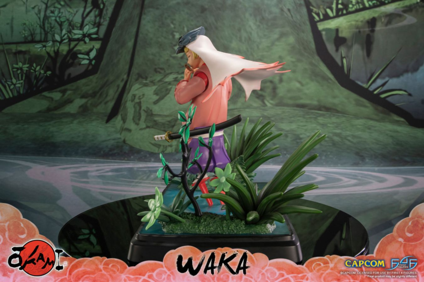 F4FOKAWKST Okami - Waka Statue - First 4 Figures - Titan Pop Culture