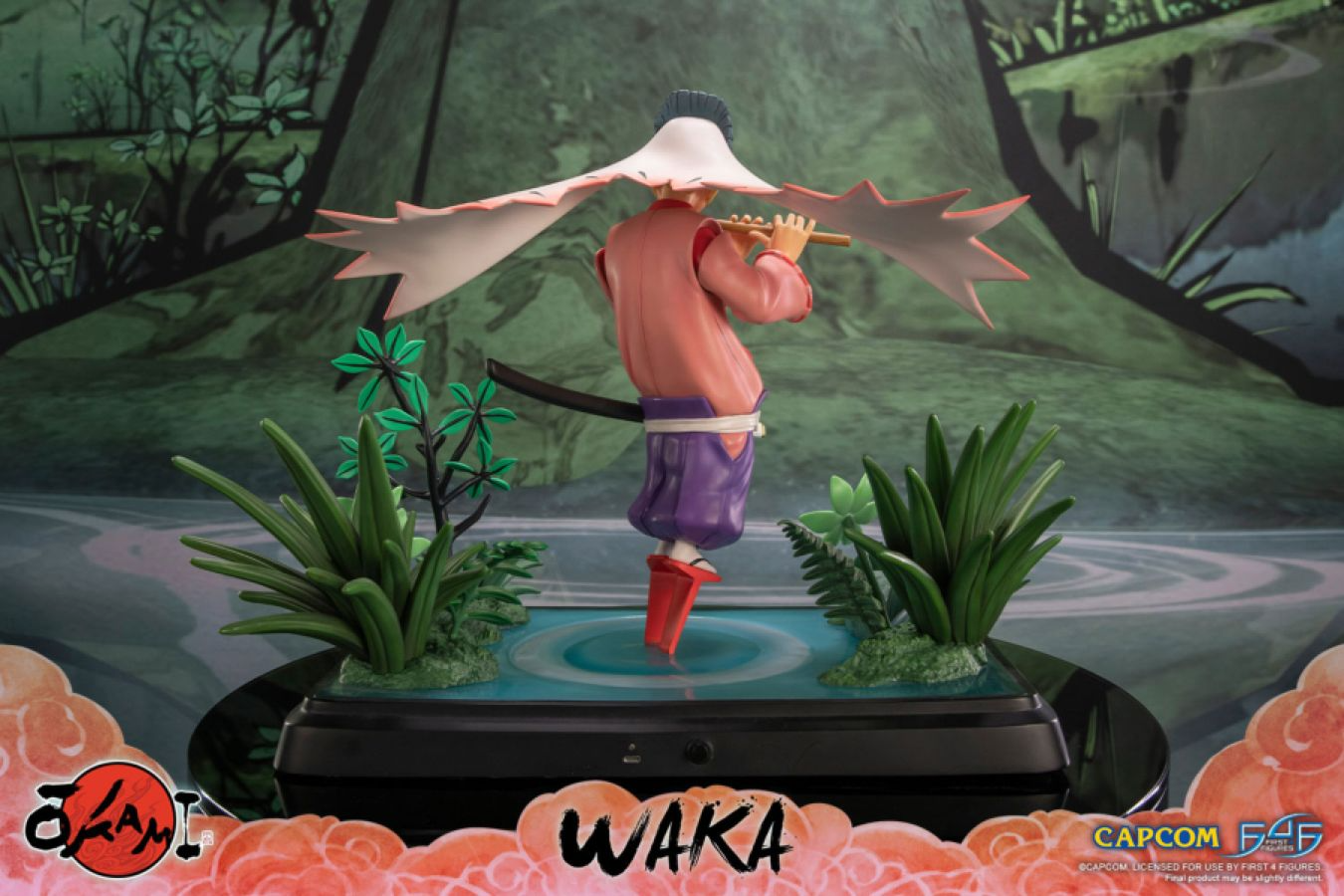 F4FOKAWKST Okami - Waka Statue - First 4 Figures - Titan Pop Culture