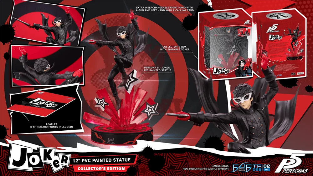 F4FP5JKST Persona 5 - Joker PVC Statue - First 4 Figures - Titan Pop Culture