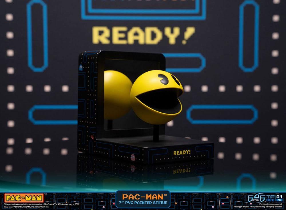 F4FPACVST Pac-Man - Pac-Man 7" PVC Statue - First 4 Figures - Titan Pop Culture