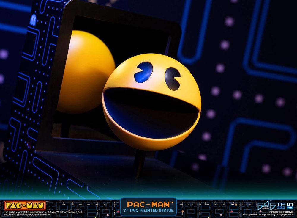 F4FPACVST Pac-Man - Pac-Man 7" PVC Statue - First 4 Figures - Titan Pop Culture