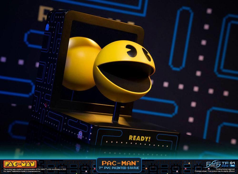 F4FPACVST Pac-Man - Pac-Man 7" PVC Statue - First 4 Figures - Titan Pop Culture