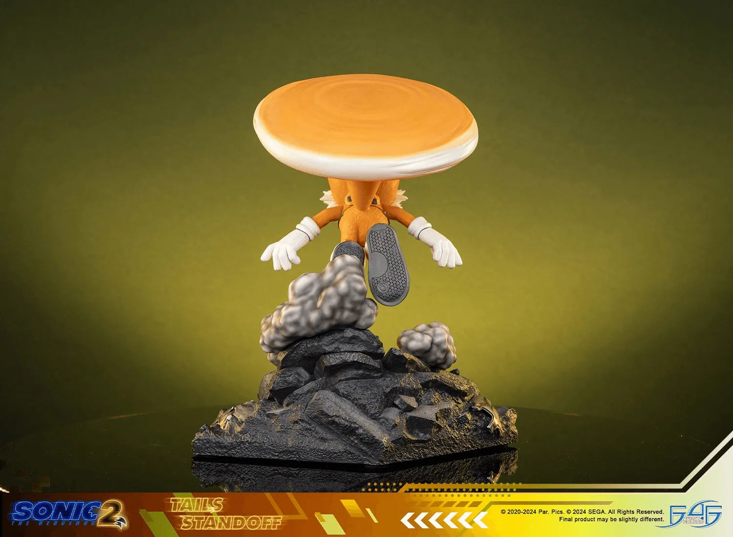 F4FS2MTAST Sonic 2 - Tails Standoff Statue - First 4 Figures - Titan Pop Culture