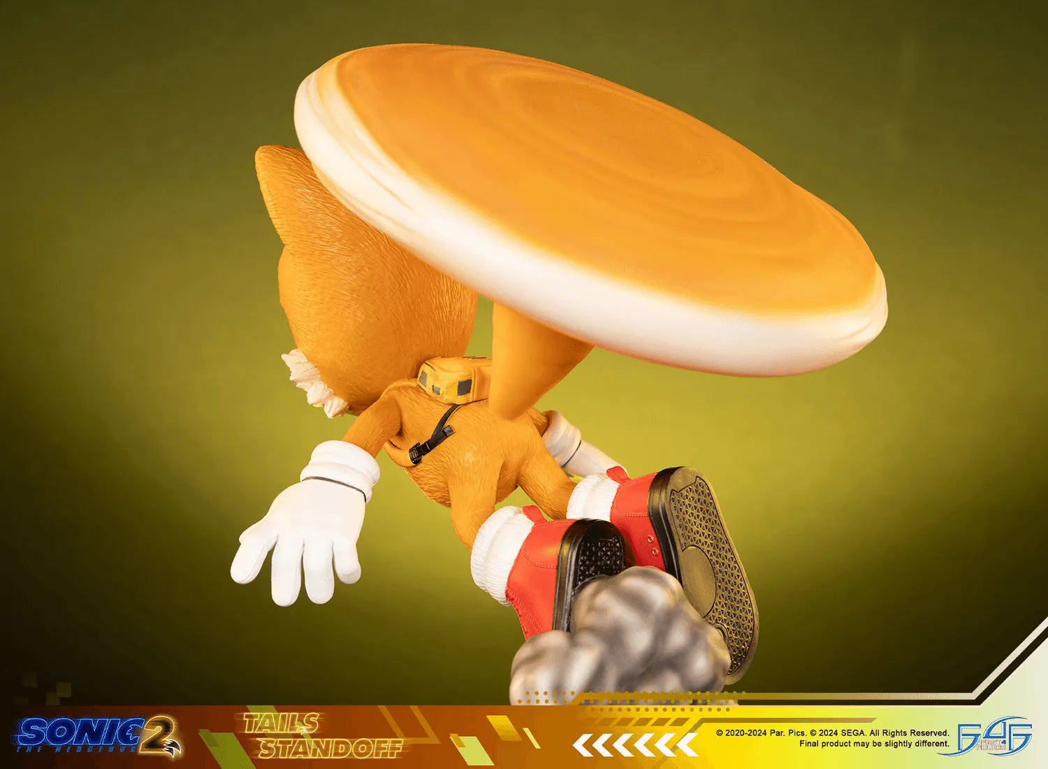 F4FS2MTAST Sonic 2 - Tails Standoff Statue - First 4 Figures - Titan Pop Culture