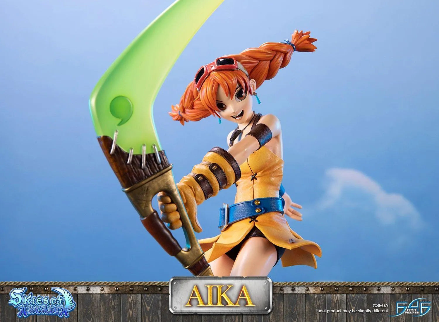 F4FSAAIKST Skies of Arcadia - Aika Statue - First 4 Figures - Titan Pop Culture