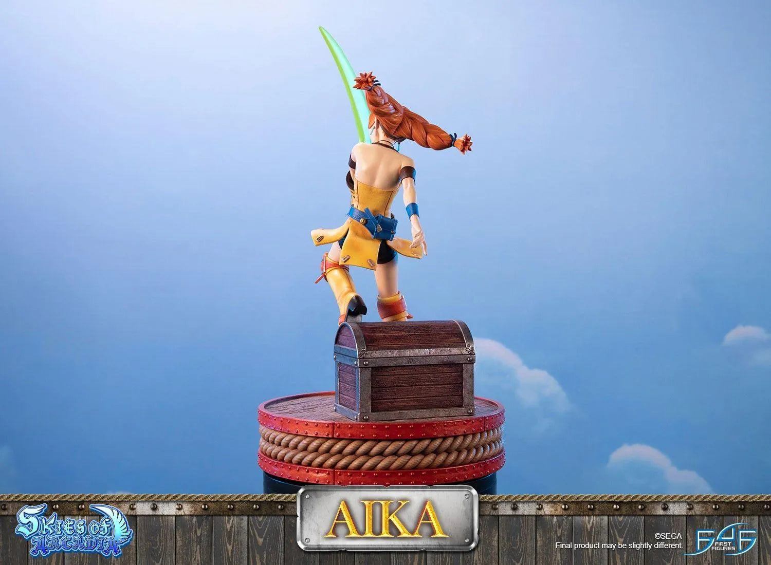 F4FSAAIKST Skies of Arcadia - Aika Statue - First 4 Figures - Titan Pop Culture