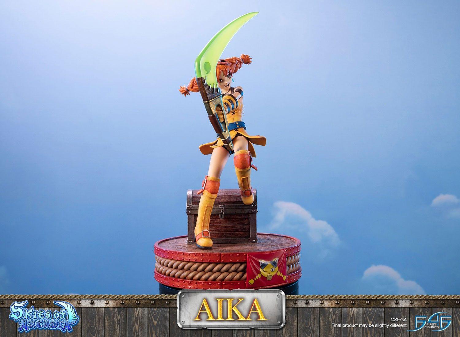 F4FSAAIKST Skies of Arcadia - Aika Statue - First 4 Figures - Titan Pop Culture