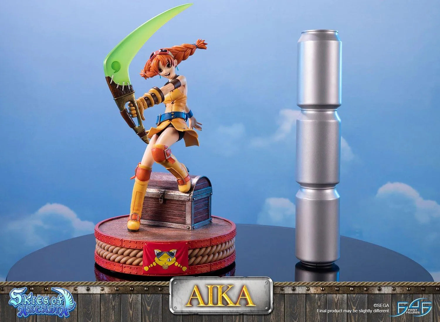 F4FSAAIKST Skies of Arcadia - Aika Statue - First 4 Figures - Titan Pop Culture