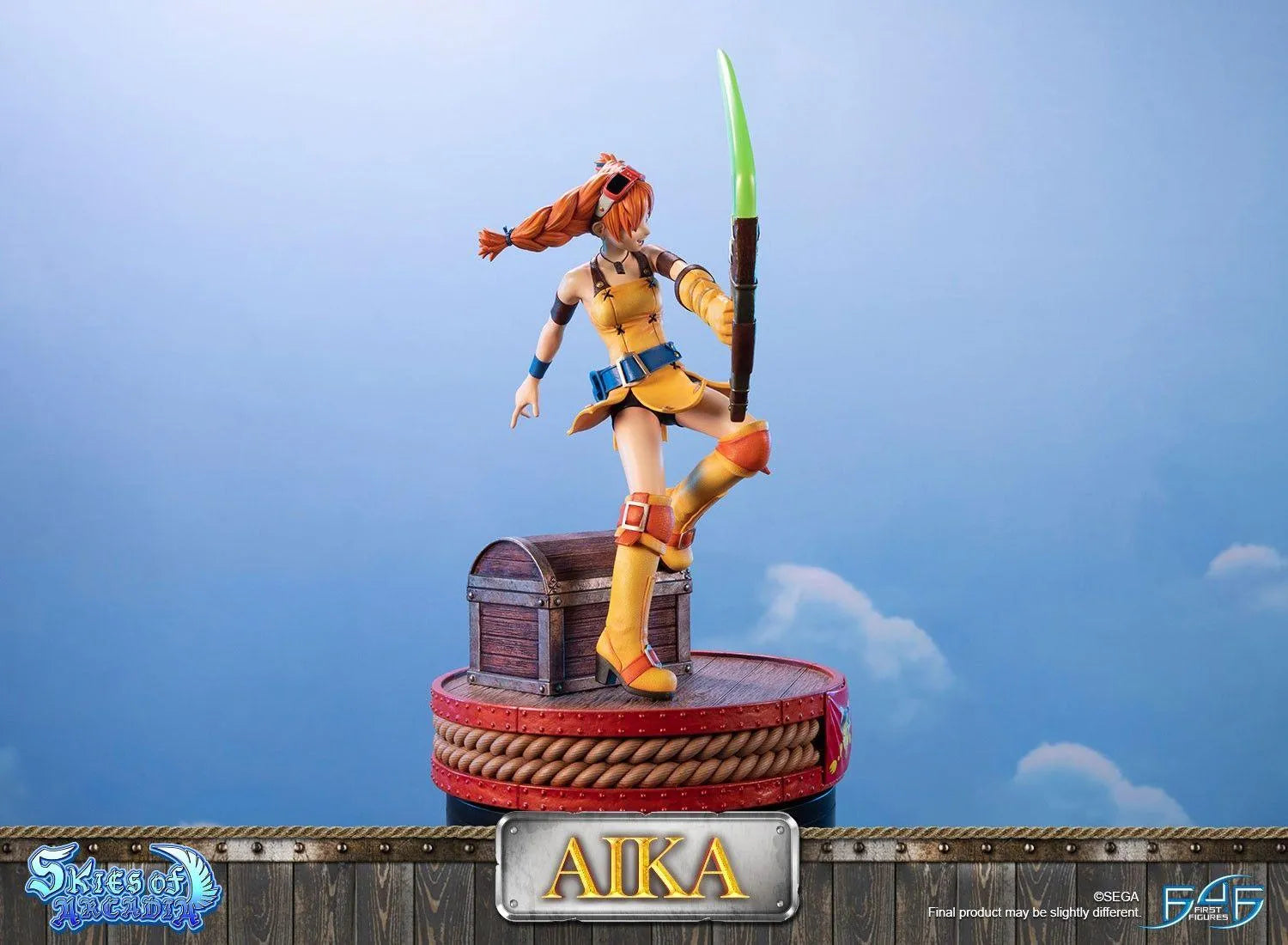 F4FSAAIKST Skies of Arcadia - Aika Statue - First 4 Figures - Titan Pop Culture