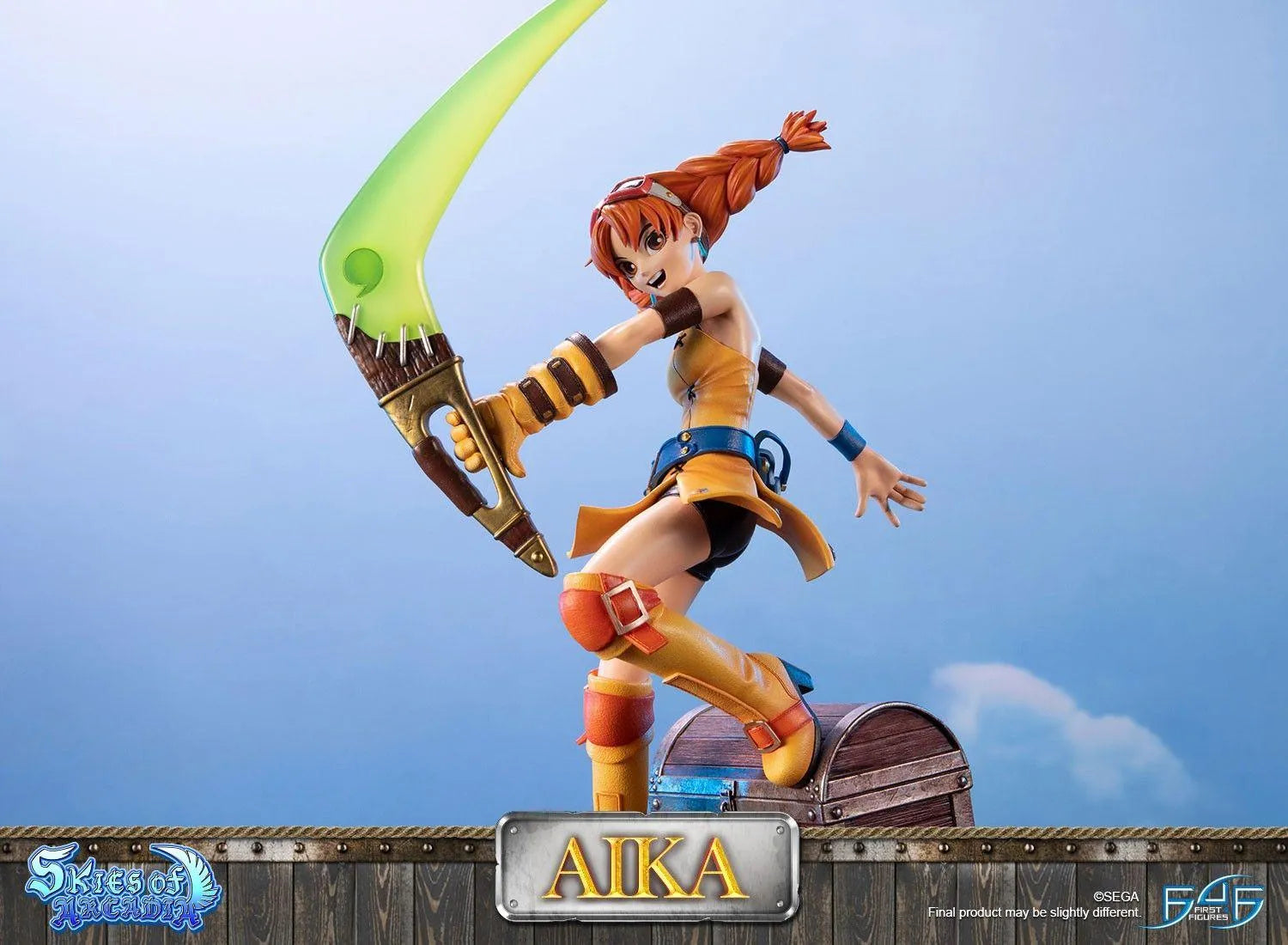 F4FSAAIKST Skies of Arcadia - Aika Statue - First 4 Figures - Titan Pop Culture