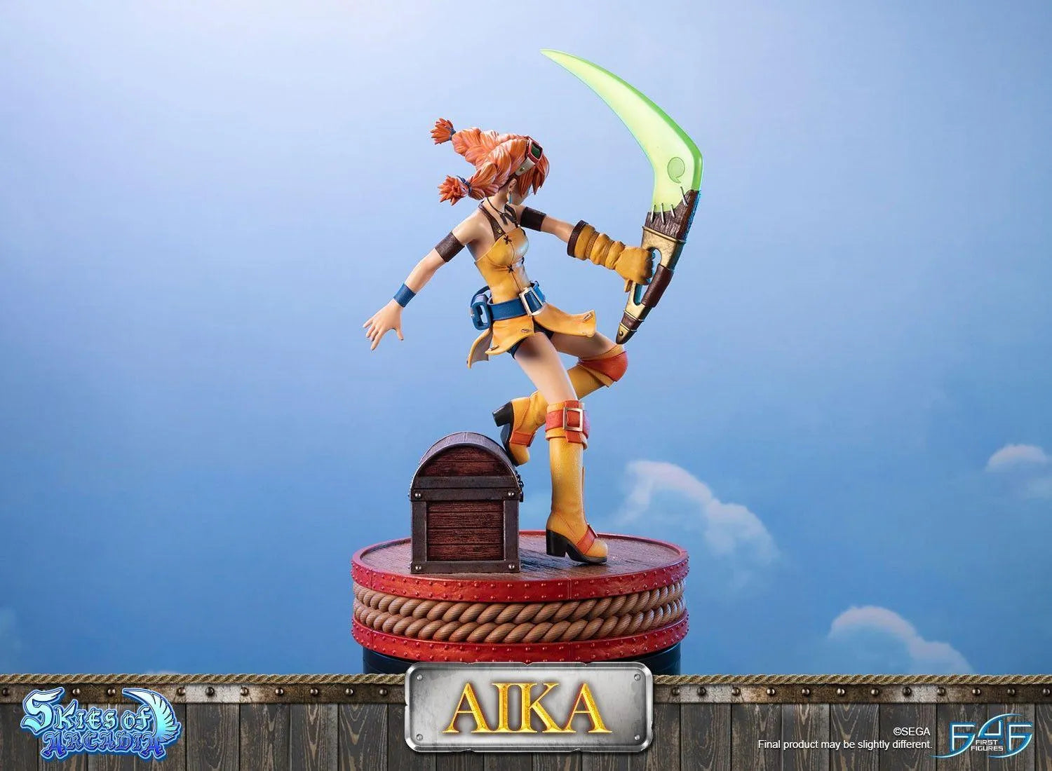 F4FSAAIKST Skies of Arcadia - Aika Statue - First 4 Figures - Titan Pop Culture