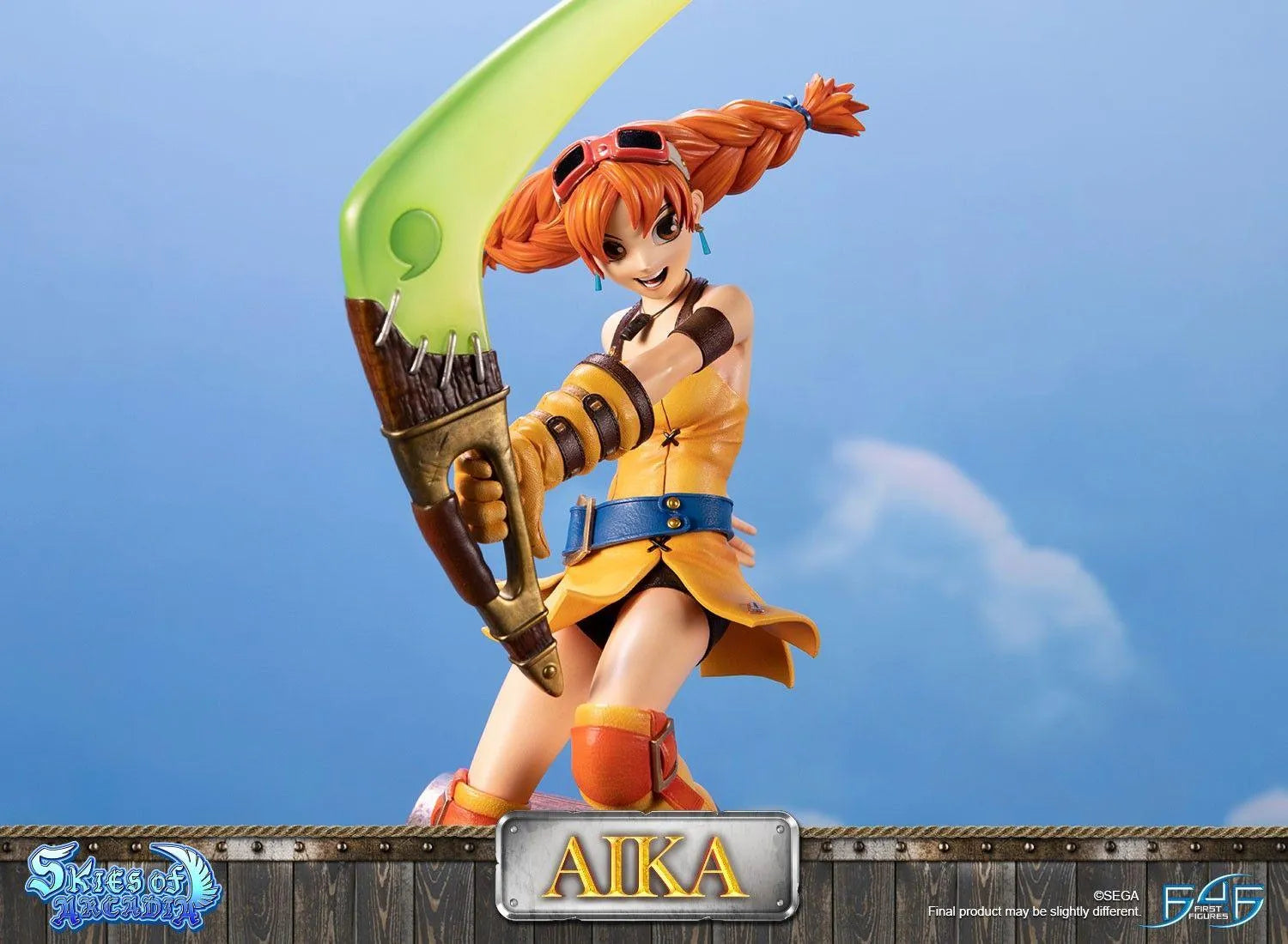 F4FSAAIKST Skies of Arcadia - Aika Statue - First 4 Figures - Titan Pop Culture