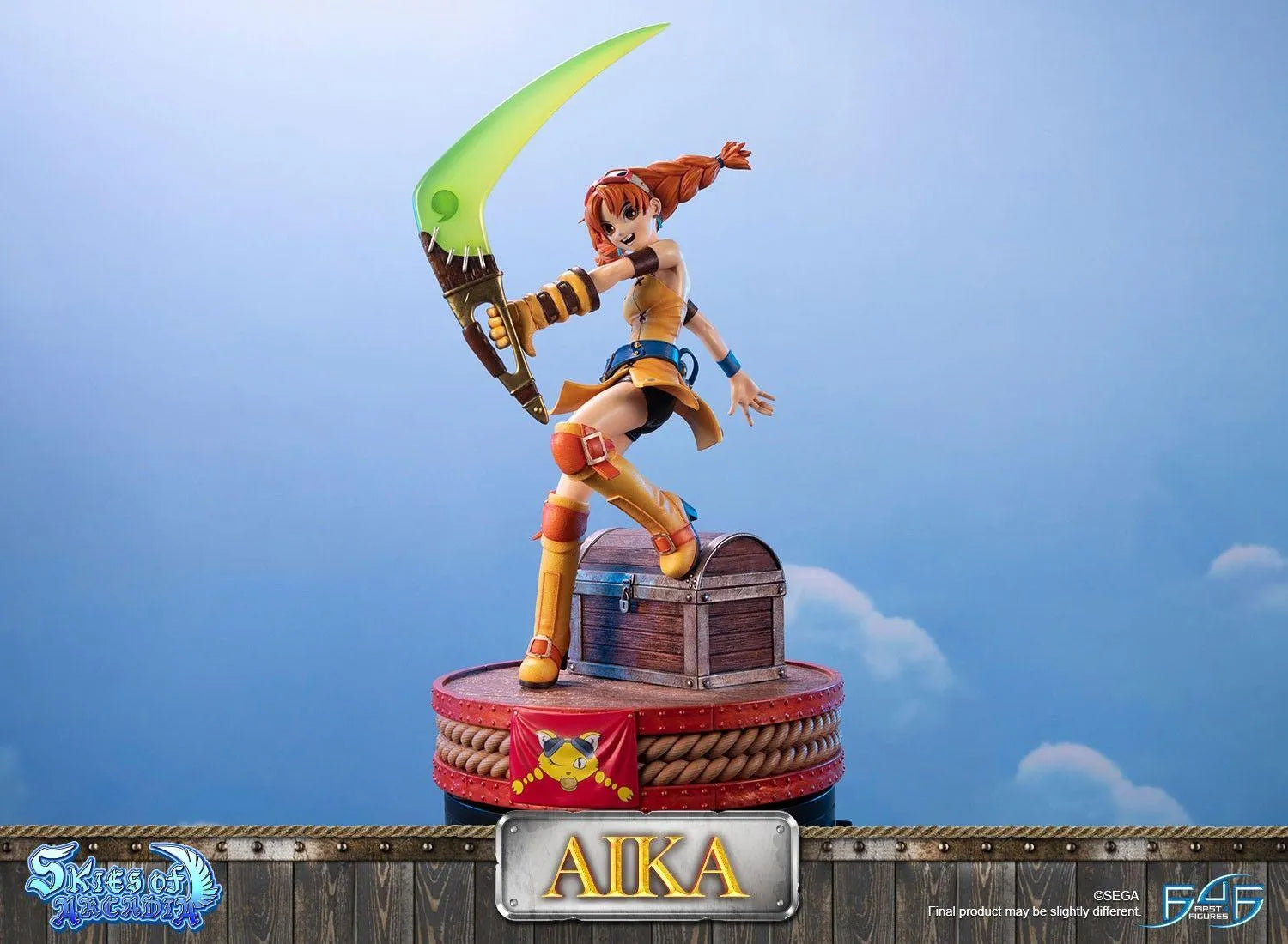 F4FSAAIKST Skies of Arcadia - Aika Statue - First 4 Figures - Titan Pop Culture