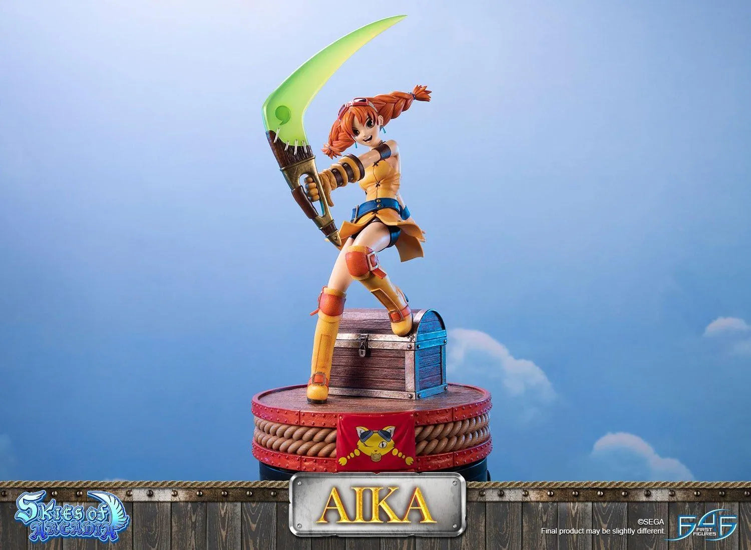 F4FSAAIKST Skies of Arcadia - Aika Statue - First 4 Figures - Titan Pop Culture