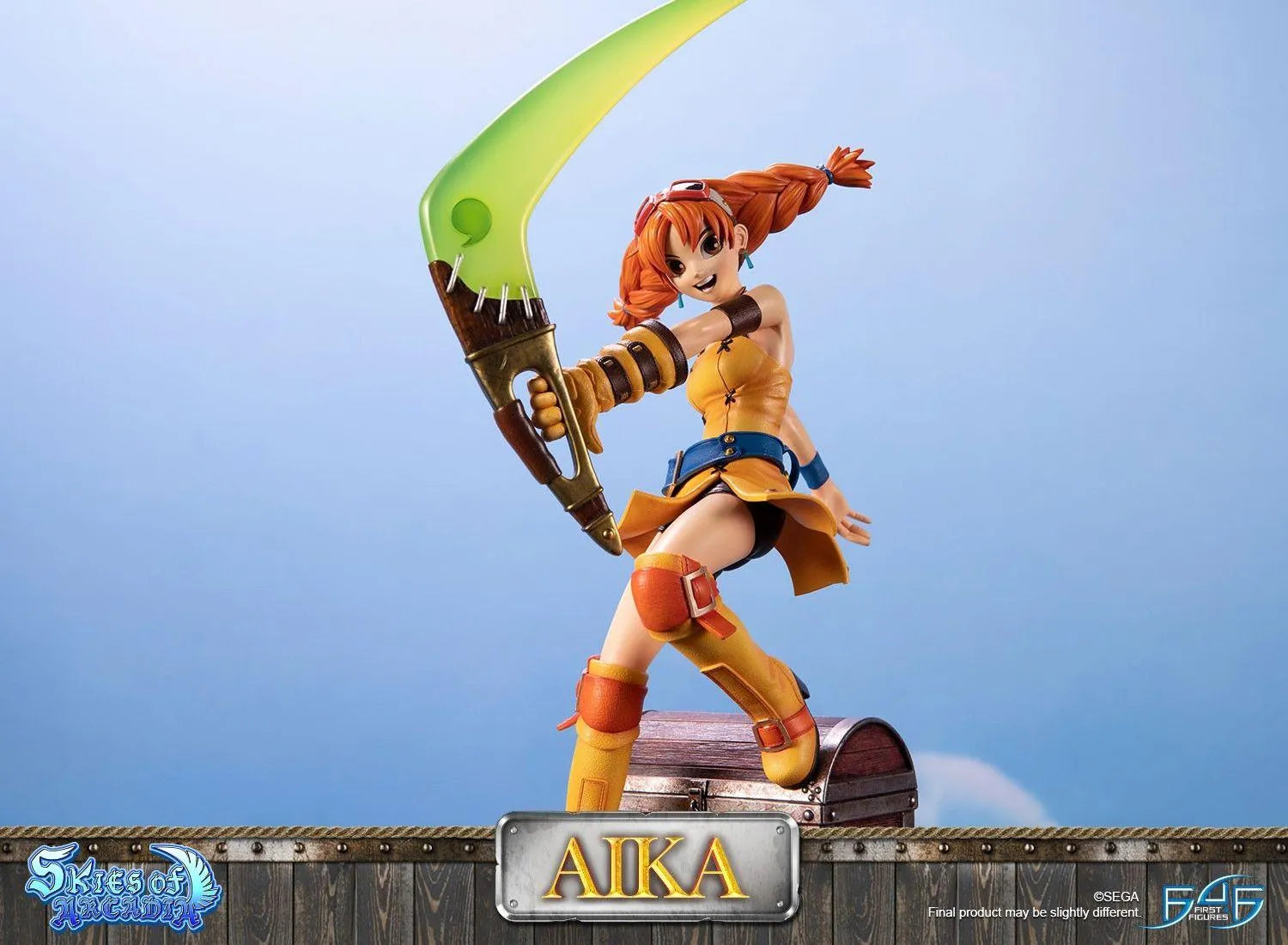 F4FSAAIKST Skies of Arcadia - Aika Statue - First 4 Figures - Titan Pop Culture