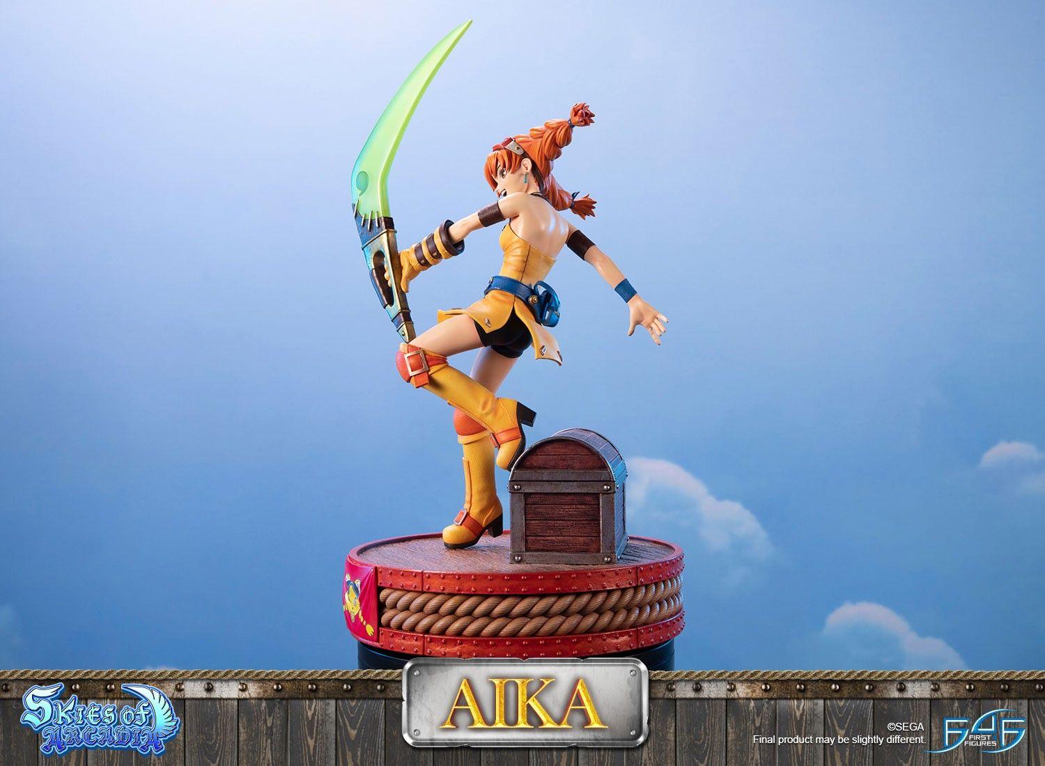 F4FSAAIKST Skies of Arcadia - Aika Statue - First 4 Figures - Titan Pop Culture
