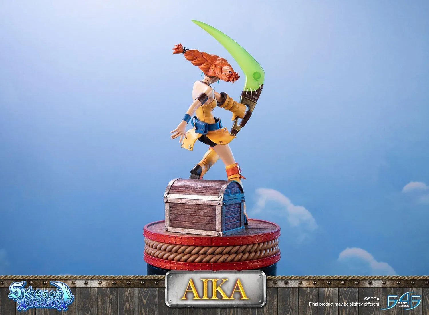 F4FSAAIKST Skies of Arcadia - Aika Statue - First 4 Figures - Titan Pop Culture