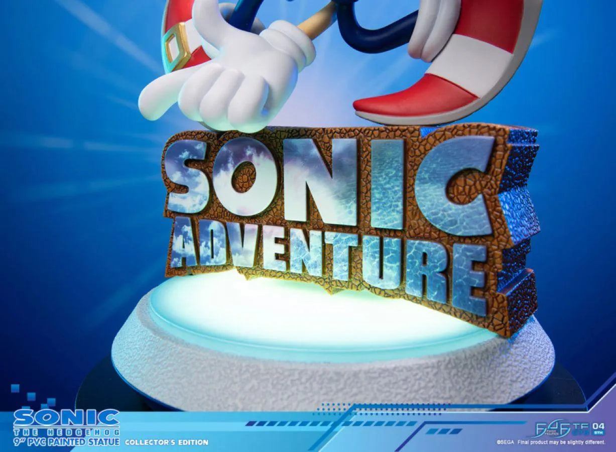 F4FSNADCO Sonic Adventure - Sonic the Hedgehog (Collector's Edition) PVC Statue - First 4 Figures - Titan Pop Culture