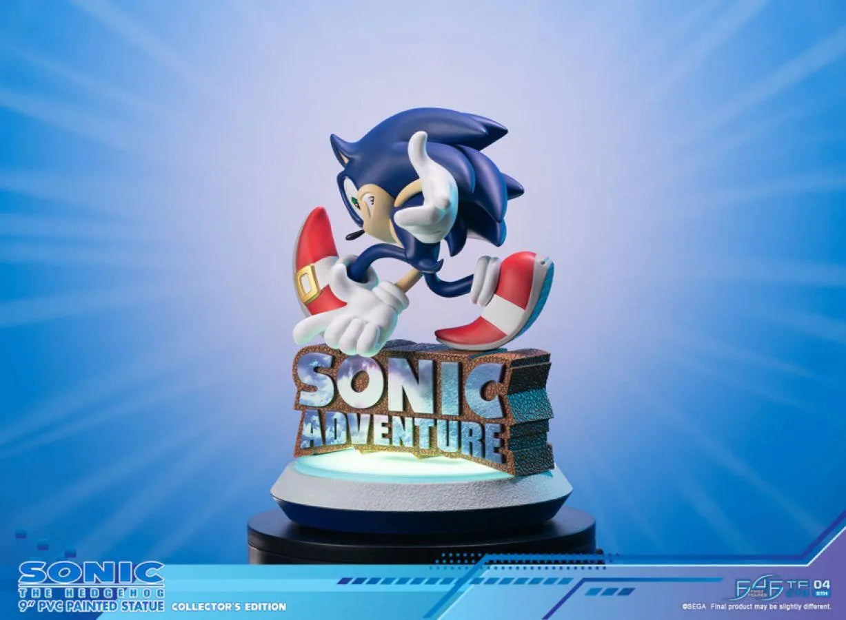 F4FSNADCO Sonic Adventure - Sonic the Hedgehog (Collector's Edition) PVC Statue - First 4 Figures - Titan Pop Culture