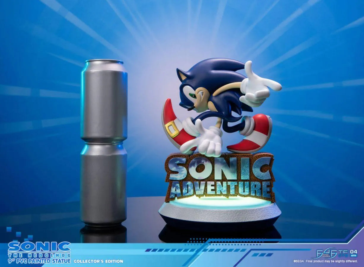 F4FSNADCO Sonic Adventure - Sonic the Hedgehog (Collector's Edition) PVC Statue - First 4 Figures - Titan Pop Culture