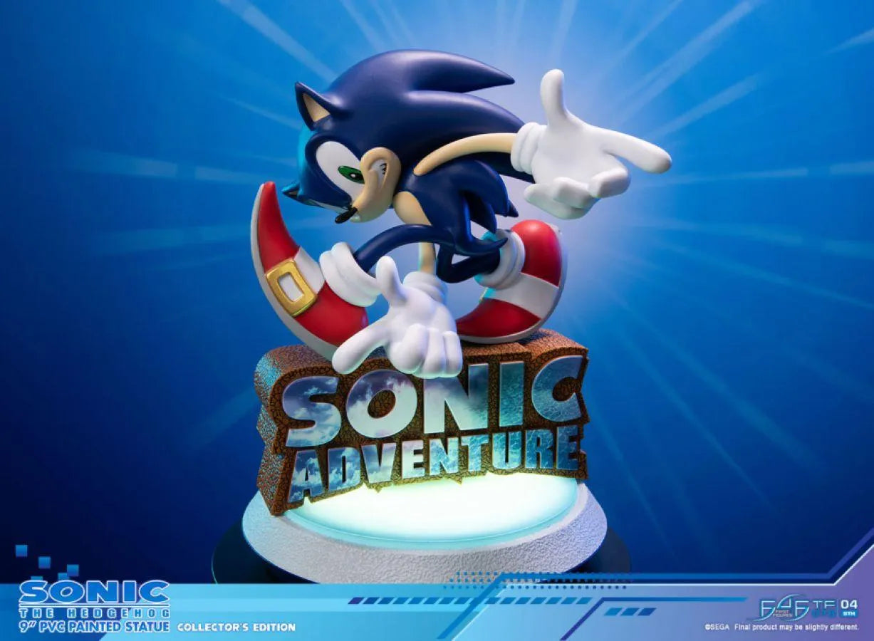 F4FSNADCO Sonic Adventure - Sonic the Hedgehog (Collector's Edition) PVC Statue - First 4 Figures - Titan Pop Culture