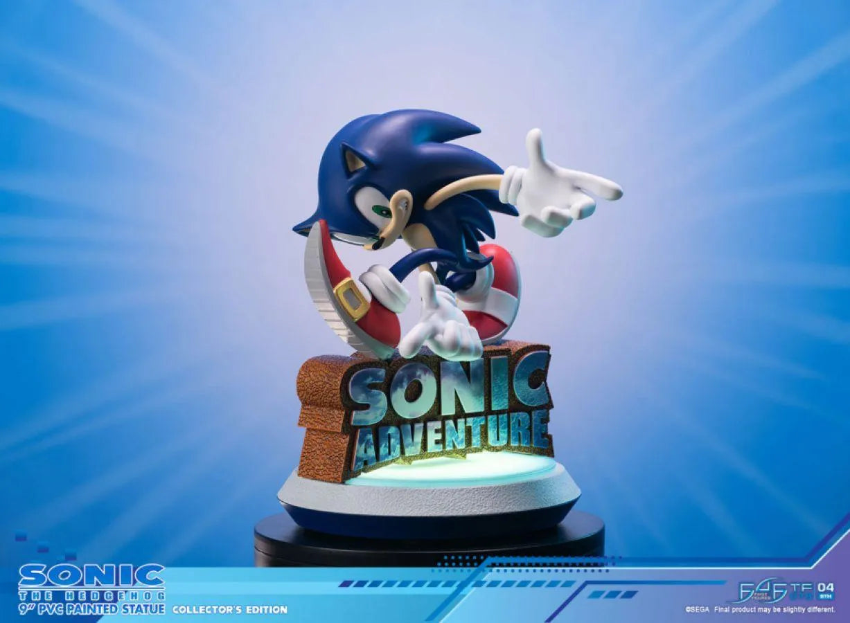 F4FSNADCO Sonic Adventure - Sonic the Hedgehog (Collector's Edition) PVC Statue - First 4 Figures - Titan Pop Culture