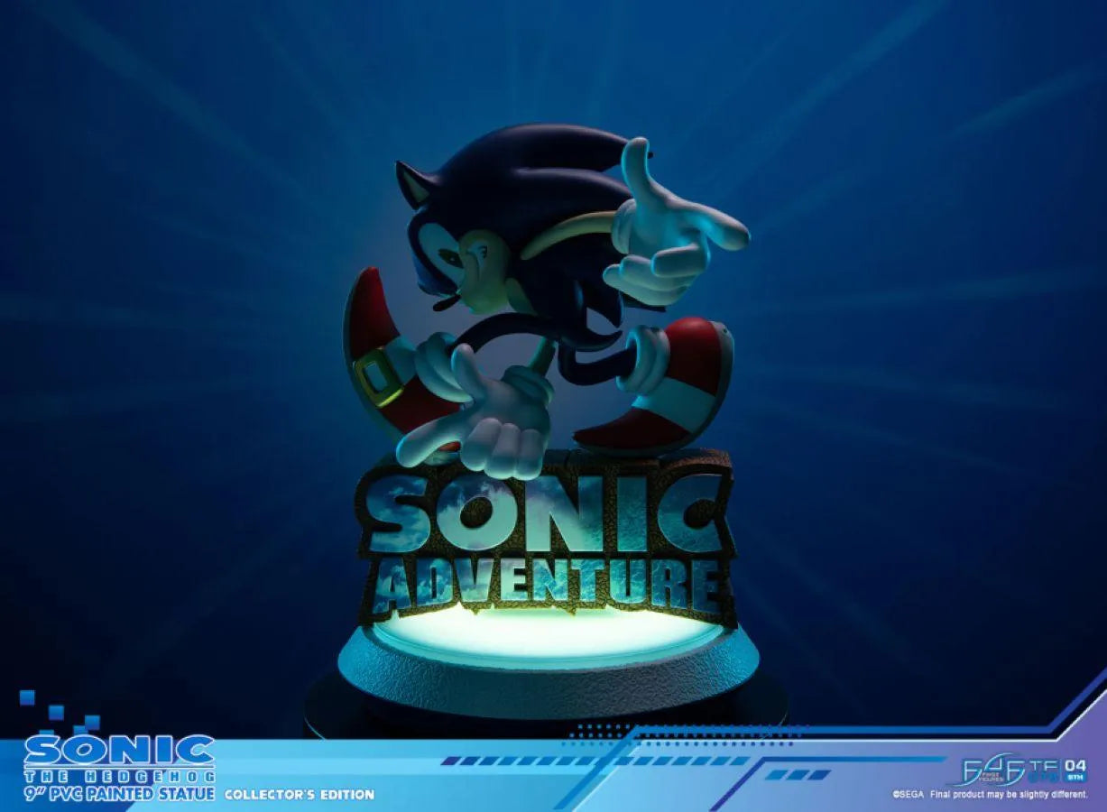 F4FSNADCO Sonic Adventure - Sonic the Hedgehog (Collector's Edition) PVC Statue - First 4 Figures - Titan Pop Culture