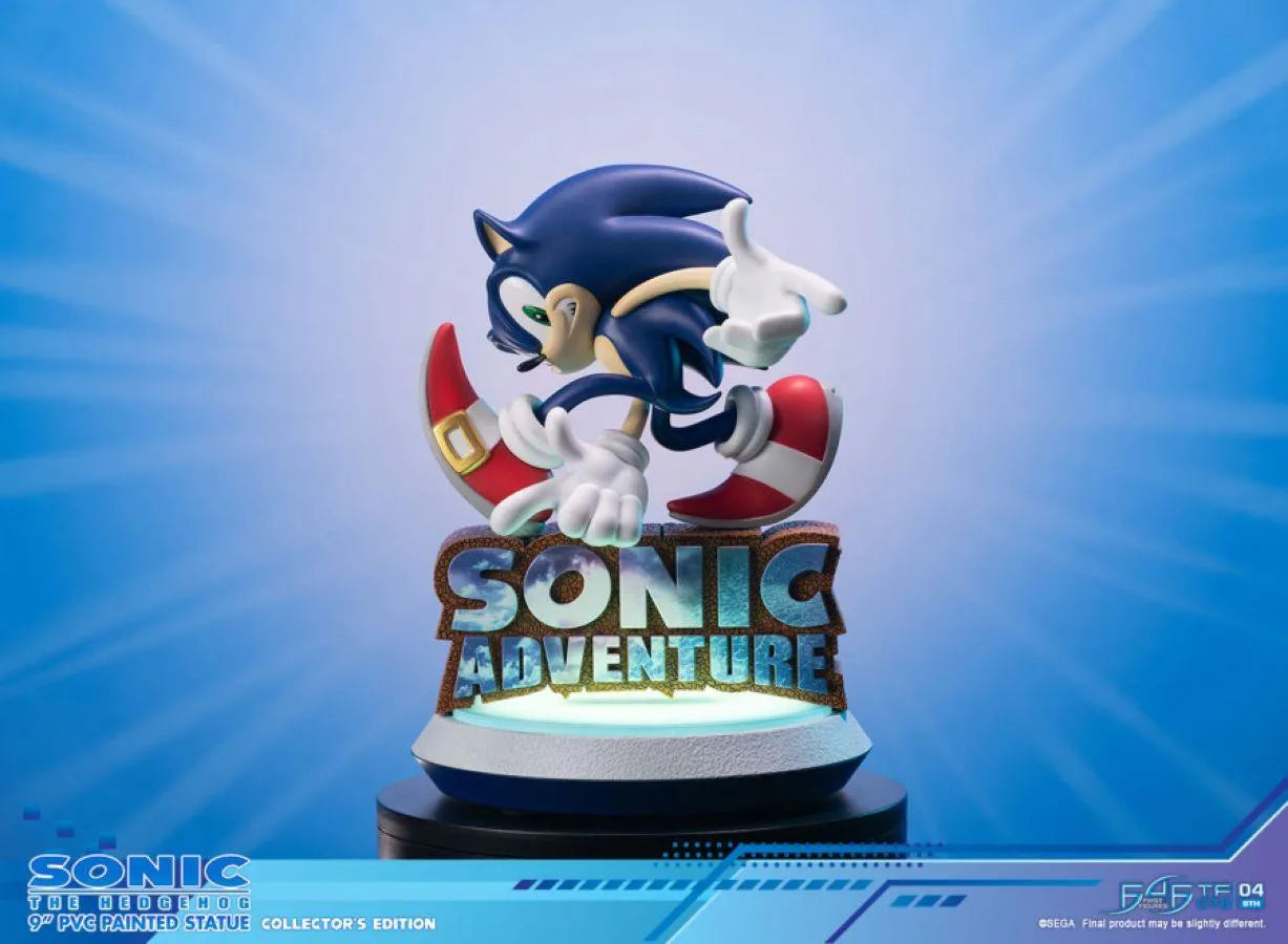 F4FSNADCO Sonic Adventure - Sonic the Hedgehog (Collector's Edition) PVC Statue - First 4 Figures - Titan Pop Culture