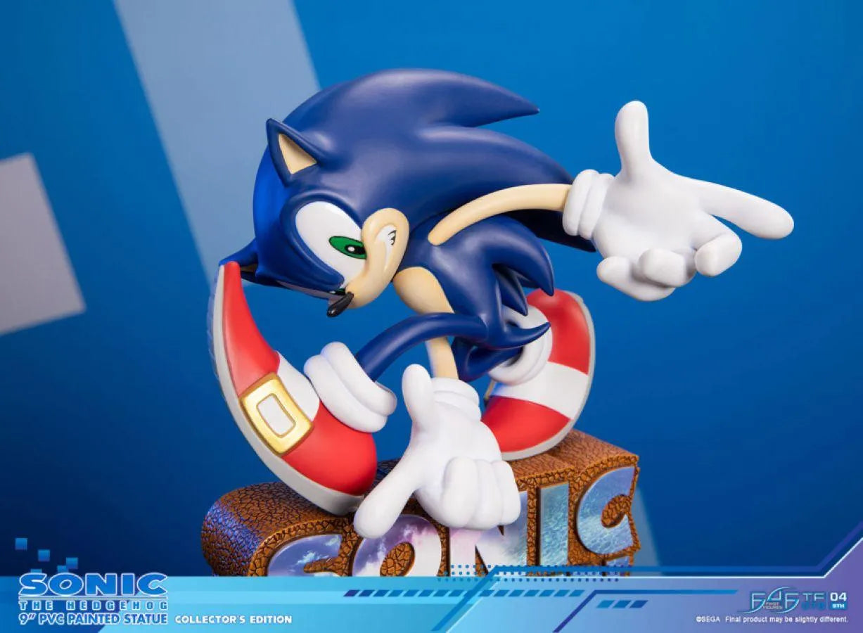 F4FSNADCO Sonic Adventure - Sonic the Hedgehog (Collector's Edition) PVC Statue - First 4 Figures - Titan Pop Culture