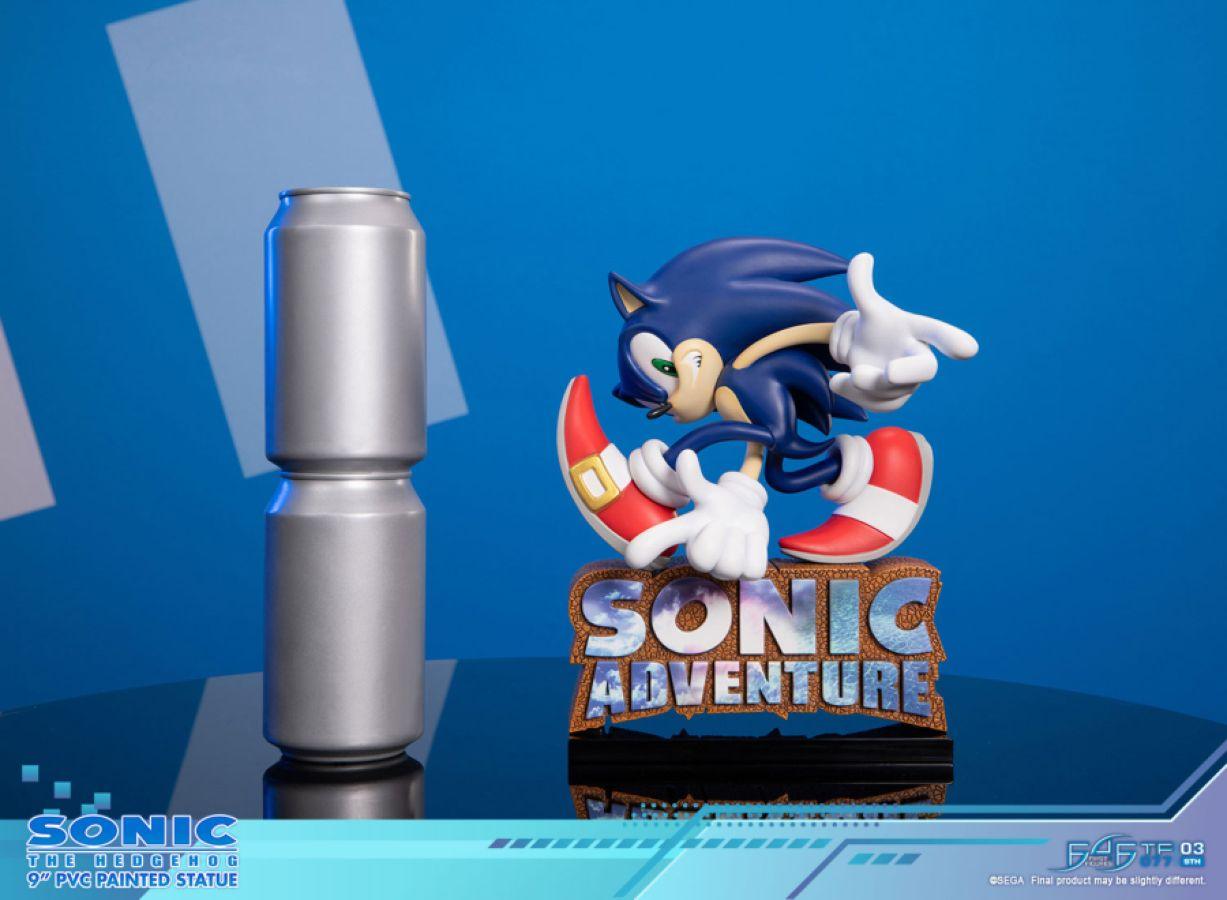 F4FSNADST Sonic Adventure - Sonic (Standard Edition) PVC Statue - First 4 Figures - Titan Pop Culture