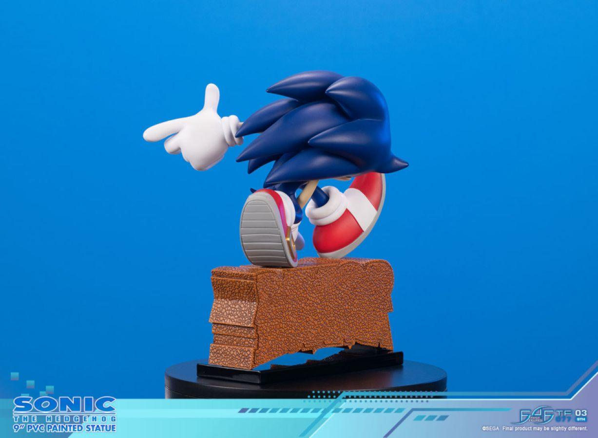 F4FSNADST Sonic Adventure - Sonic (Standard Edition) PVC Statue - First 4 Figures - Titan Pop Culture