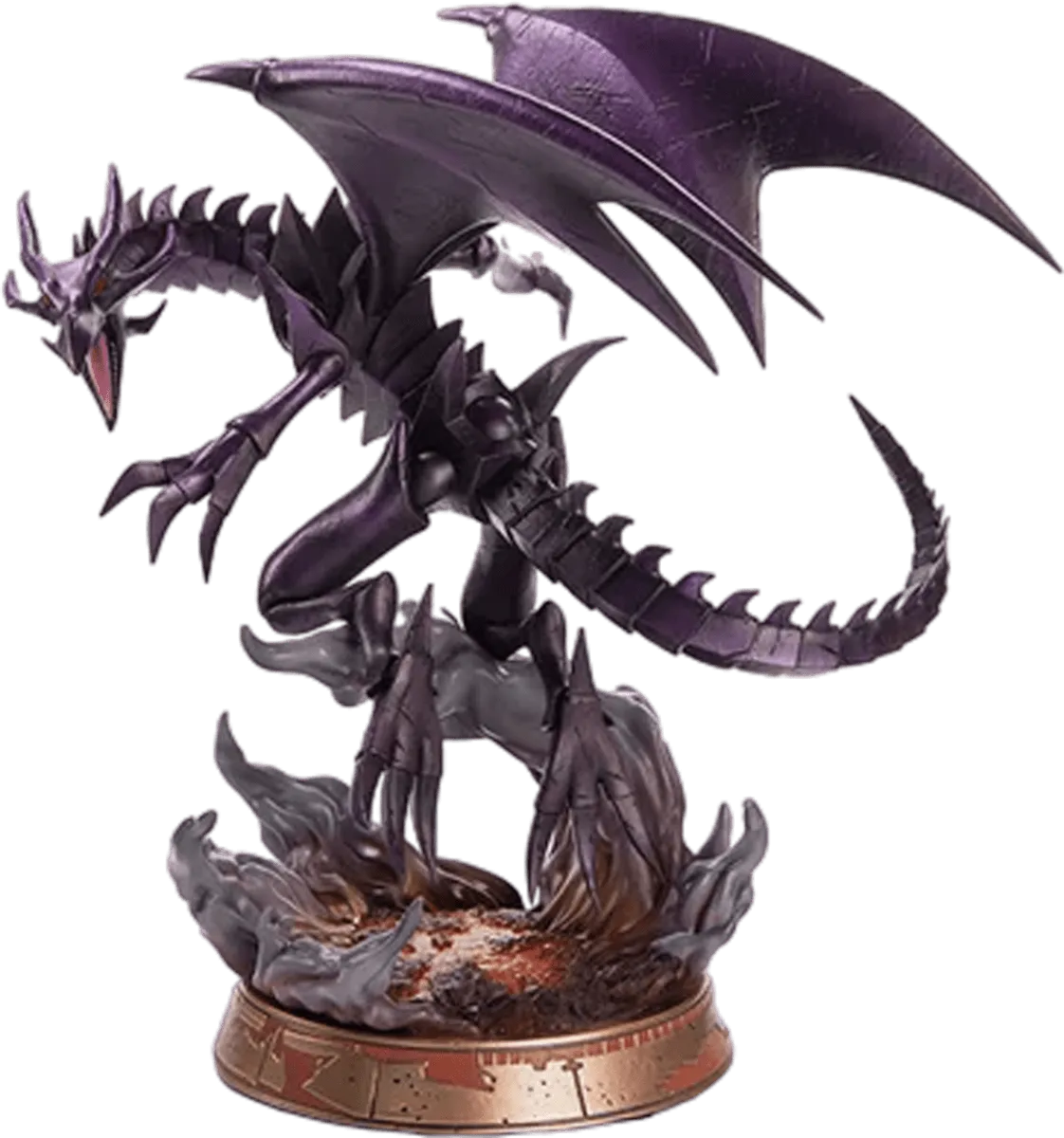 F4FYGOREPST Yu-Gi-Oh! - Red Eyes Black Dragon (Purple Edition) PVC Statue - First 4 Figures - Titan Pop Culture