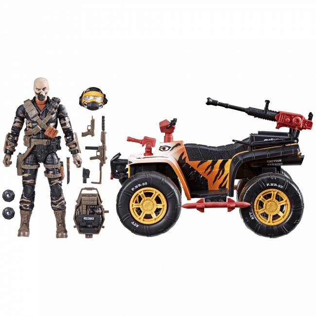 27158 G.I. Joe Classified Series: #137 Tiger Force Wreckage & Tiger Paw ATV - Hasbro - Titan Pop Culture