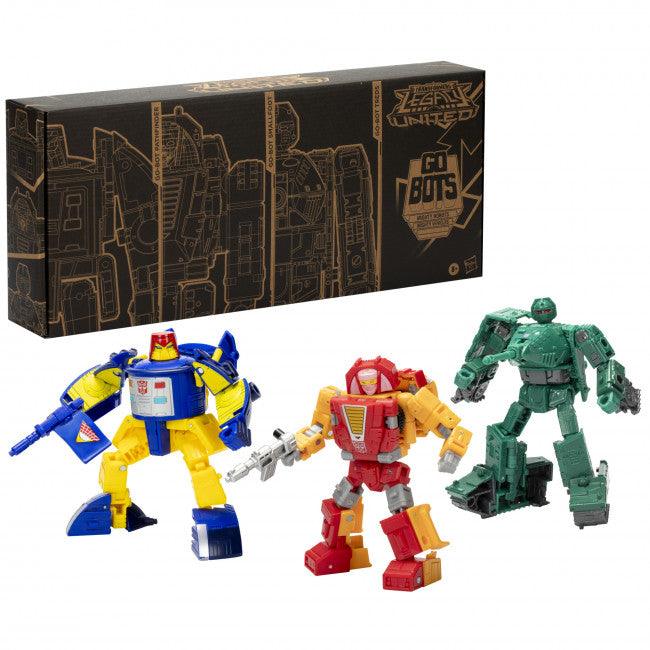 26486 Transformers Generations Selects: Legacy United - Go-Bot Guardians 3 Pack - Hasbro - Titan Pop Culture