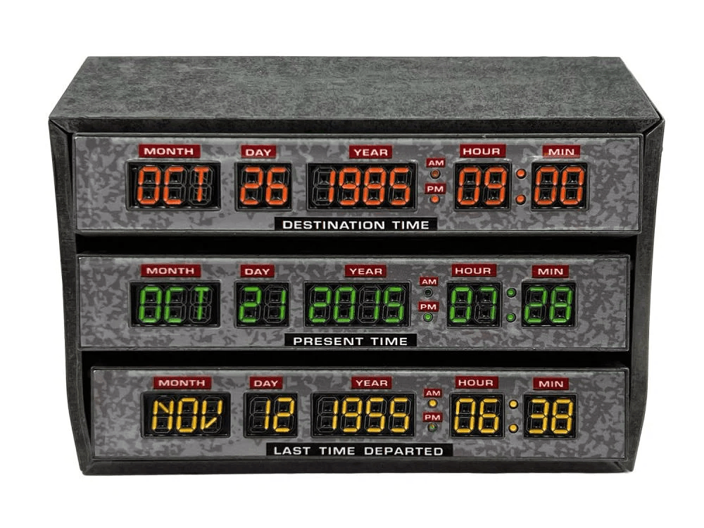 FAC408431 Back to the Future - Time Circuits Scaled Replica - Factory Entertainment - Titan Pop Culture