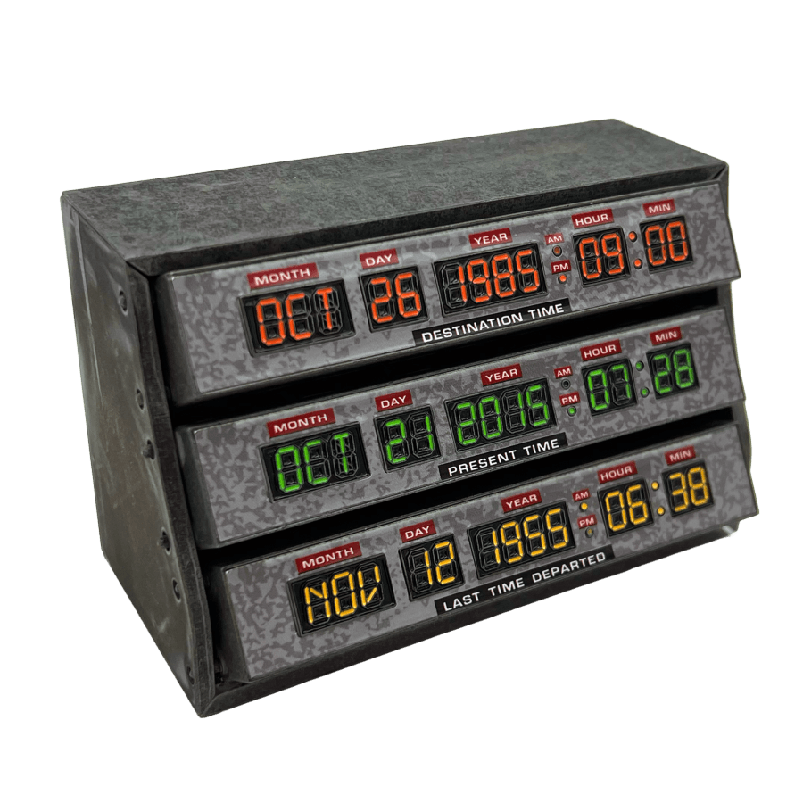 FAC408431 Back to the Future - Time Circuits Scaled Replica - Factory Entertainment - Titan Pop Culture