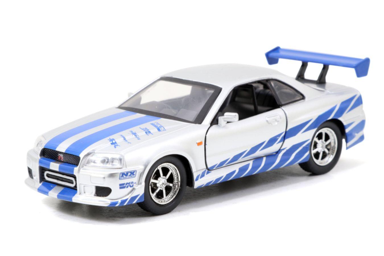 Fast & Furious - Brian's Nissan Skyline GT-R Twin Pack 1:32 Scale  Jada Toys Titan Pop Culture