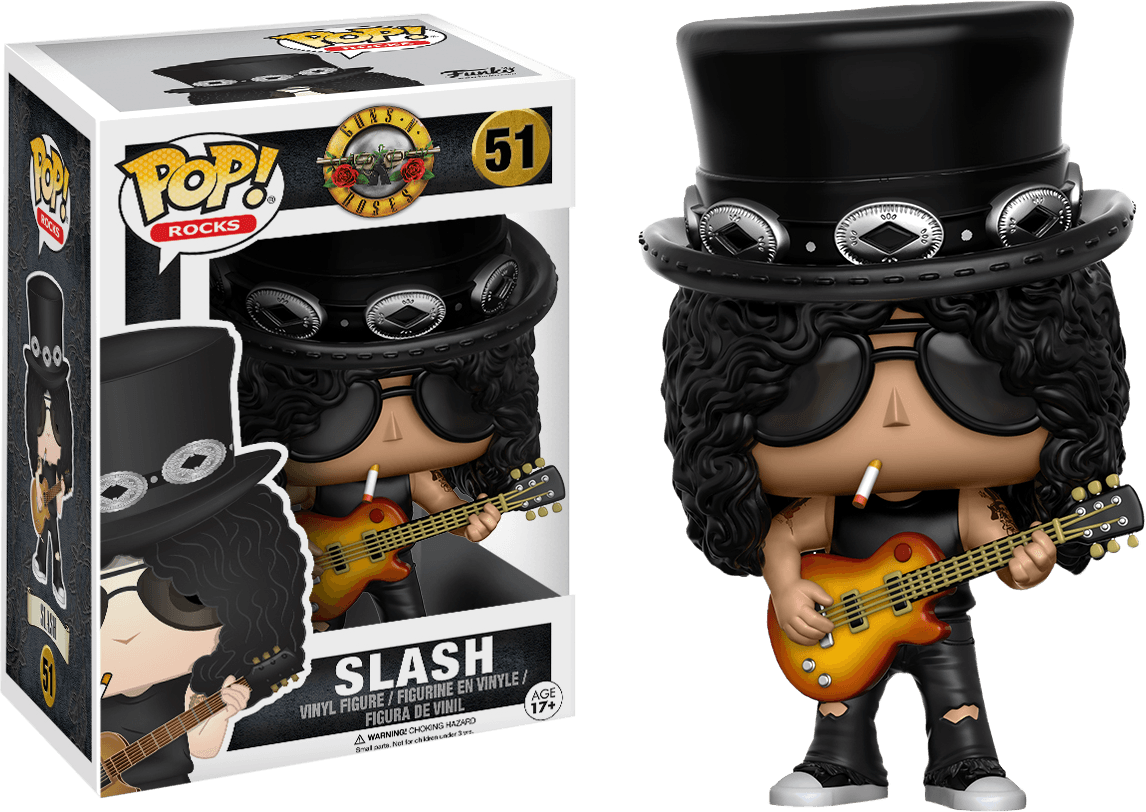 FUN10687 Guns N' Roses - Slash Pop! Vinyl - Funko - Titan Pop Culture