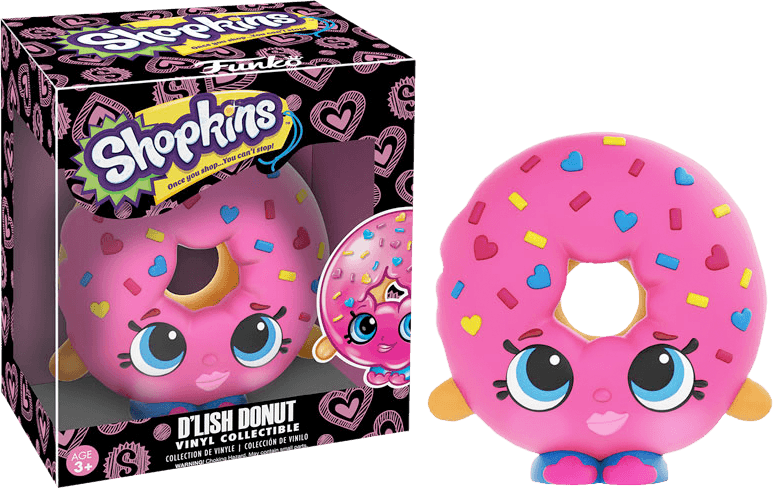 FUN10743 Shopkins - D'Lish Donut Vinyl Figure - Funko - Titan Pop Culture