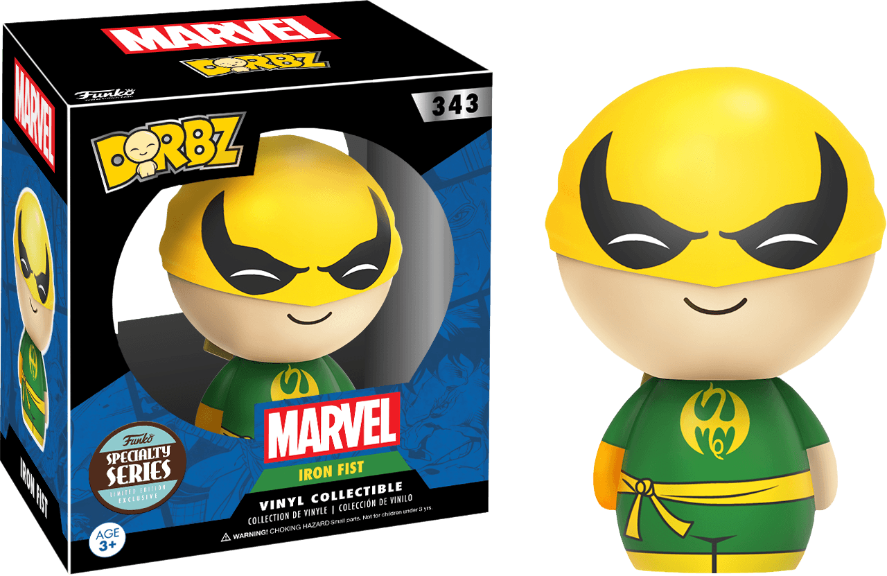 FUN11206 Marvel Comics - Iron Fist Specialty Store Exclusive Dorbz - Funko - Titan Pop Culture