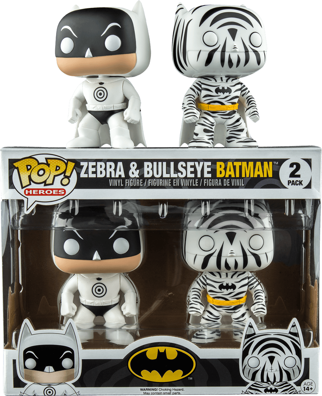 Batman - Bullseye & Zebra US Exclusive Pop! 2 Pack Funko Titan Pop Culture