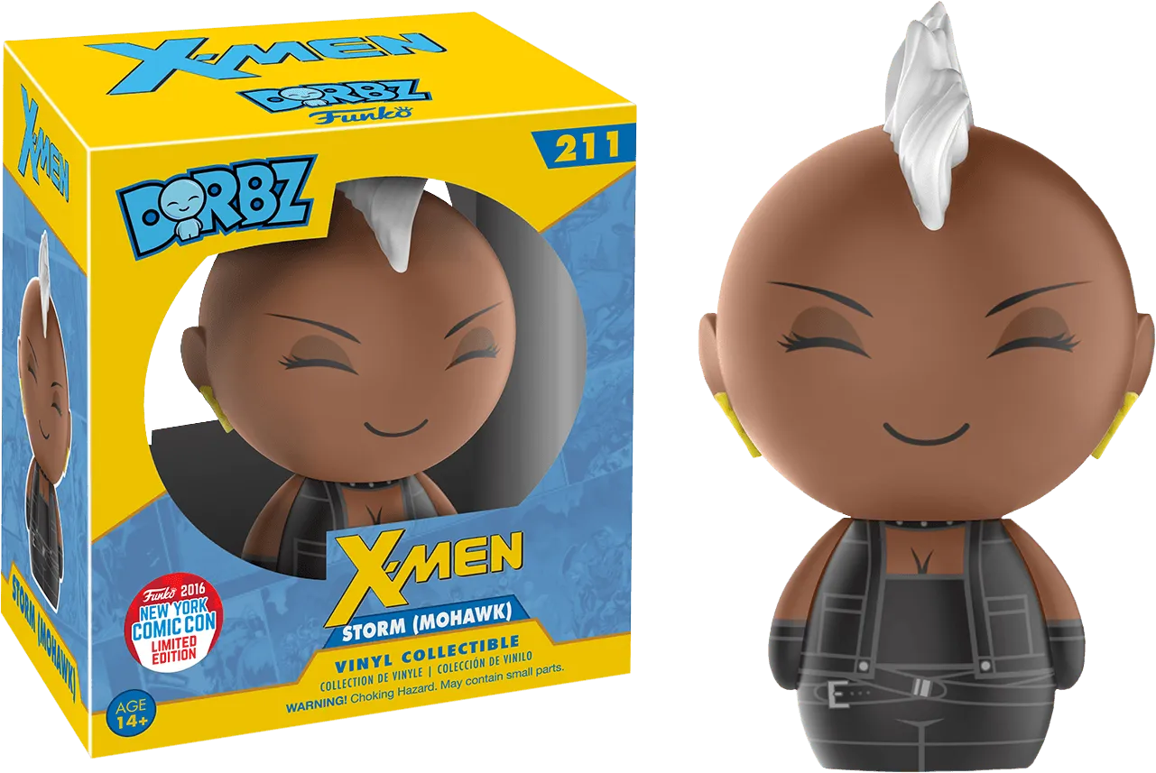 FUN11453 X-Men (comics) - Mohawk Storm NYCC 2016 Dorbz Exclusive - Funko - Titan Pop Culture