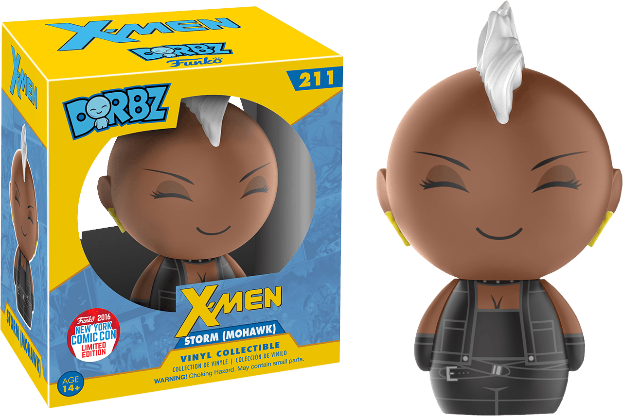 FUN11453 X-Men (comics) - Mohawk Storm NYCC 2016 Dorbz Exclusive - Funko - Titan Pop Culture