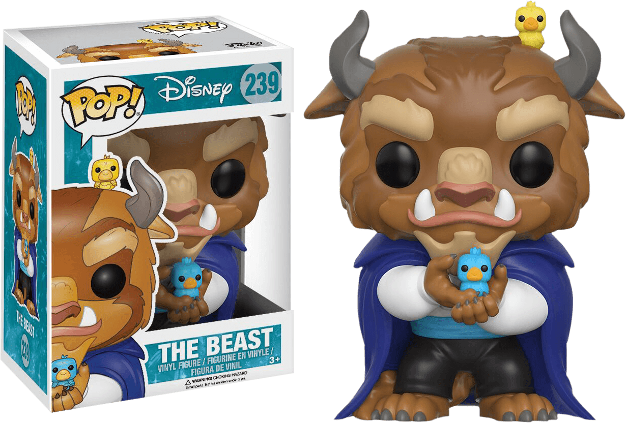 FUN12257 Beauty and the Beast (1991) - Winter Beast Pop! Vinyl - Funko TBA - Titan Pop Culture