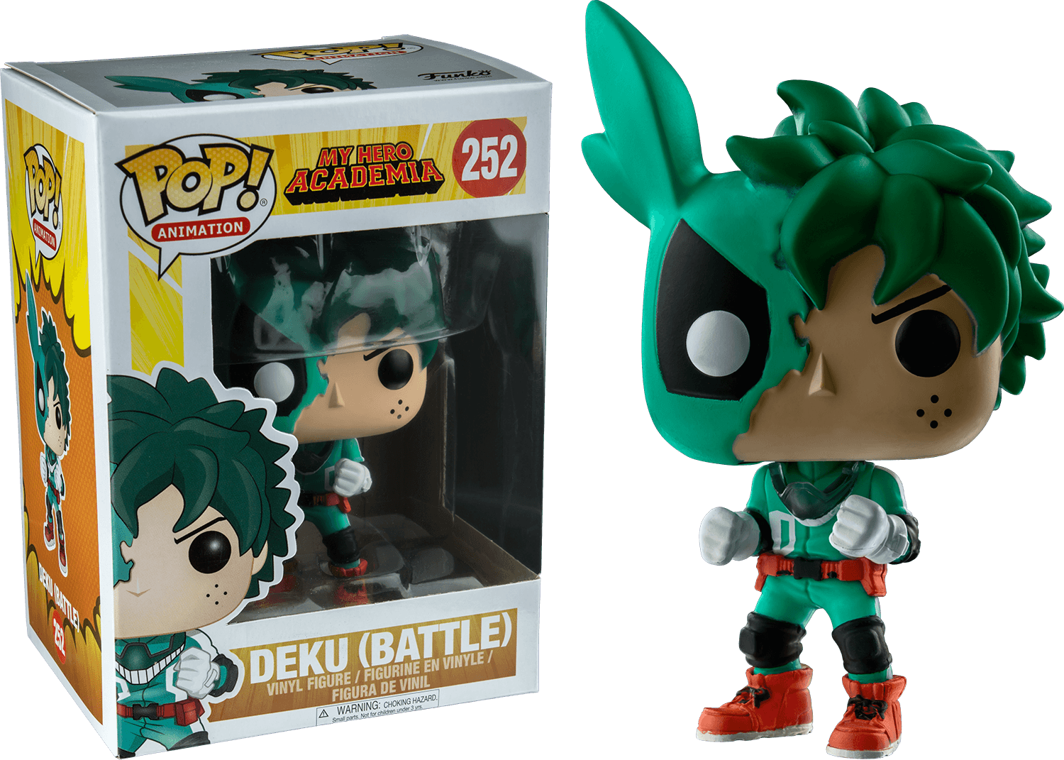 FUN12385 My Hero Academia - Deku (Battle) US Exclusive Pop! Vinyl - Funko - Titan Pop Culture